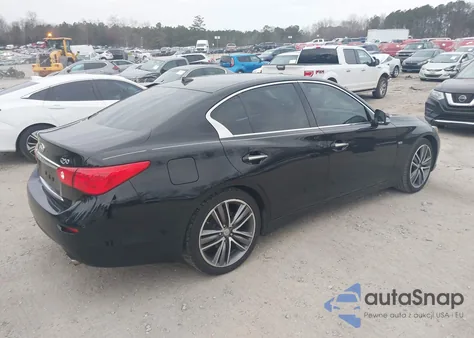 2016 Infiniti Q50 3.0T Premium from USA, damaged, VIN JN1EV7AP7GM300524